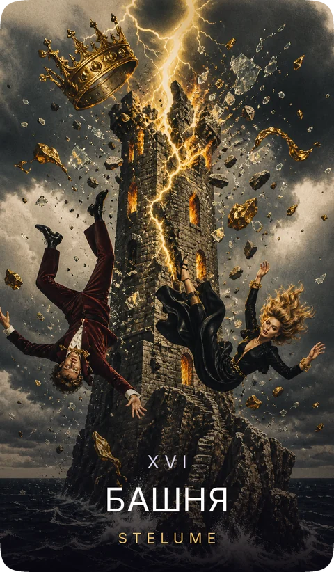 Карта Таро «Башня»